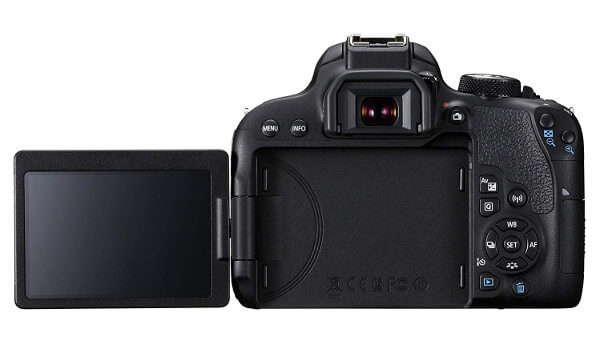 Canon 800D / Rebel T7i - Pantalla articulada