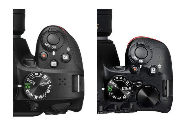 Nikon D3500 vs Nikon D3400