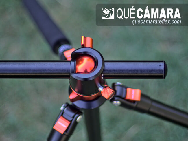 Trípode K&F Concept SA254T1 - Cruceta columna horizontal