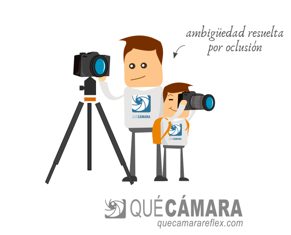 Percepción de la profundidad - Gestión de la ambigüedad